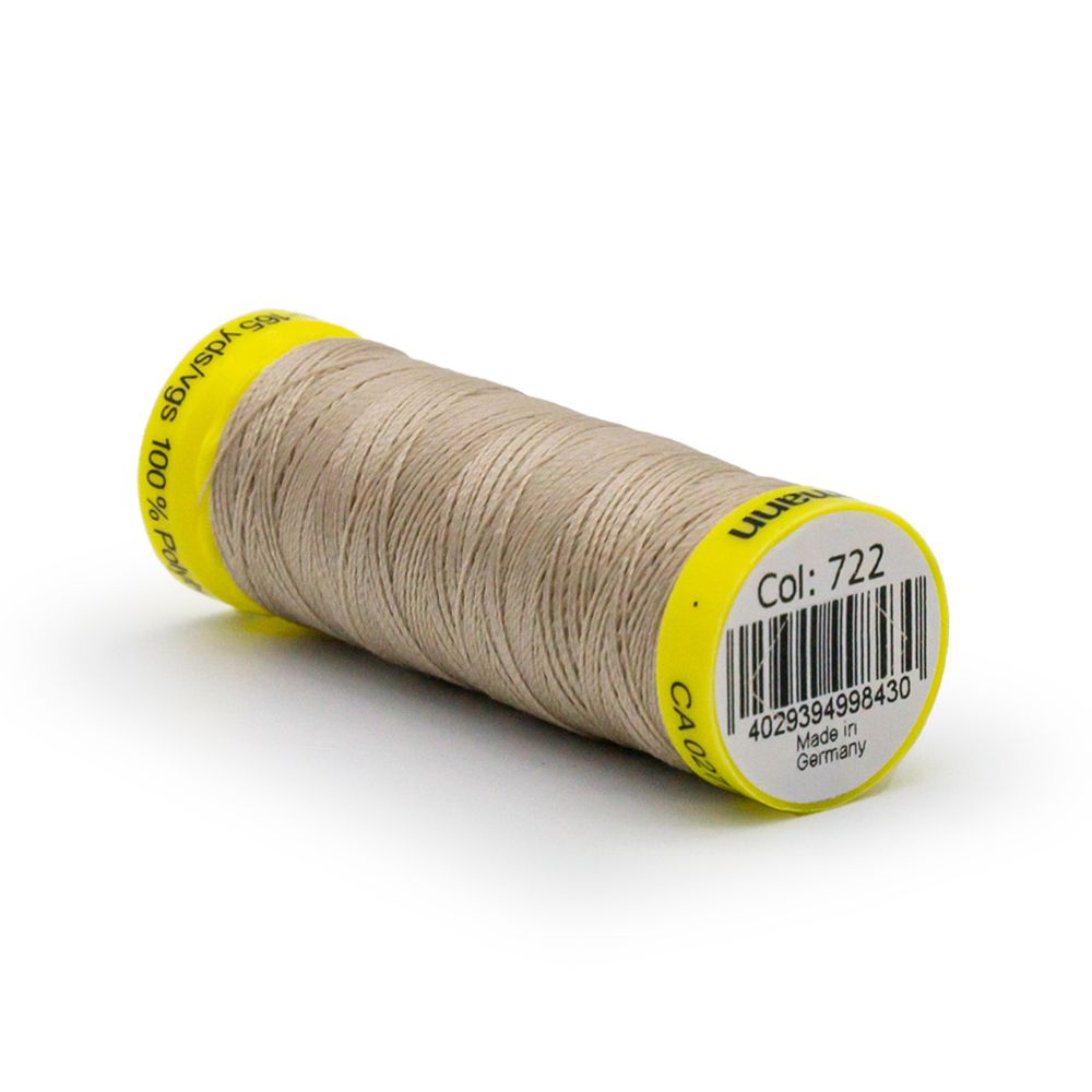 Нитки для трикотажа Gutermann Maraflex 120 (150 метров), 5 кат. | 722 св.бежевый