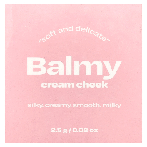 alternativestereo, Balmy Cream Cheek, бальзамический крем для щек, № 1, роза, 2,5 г (0,08 унции)