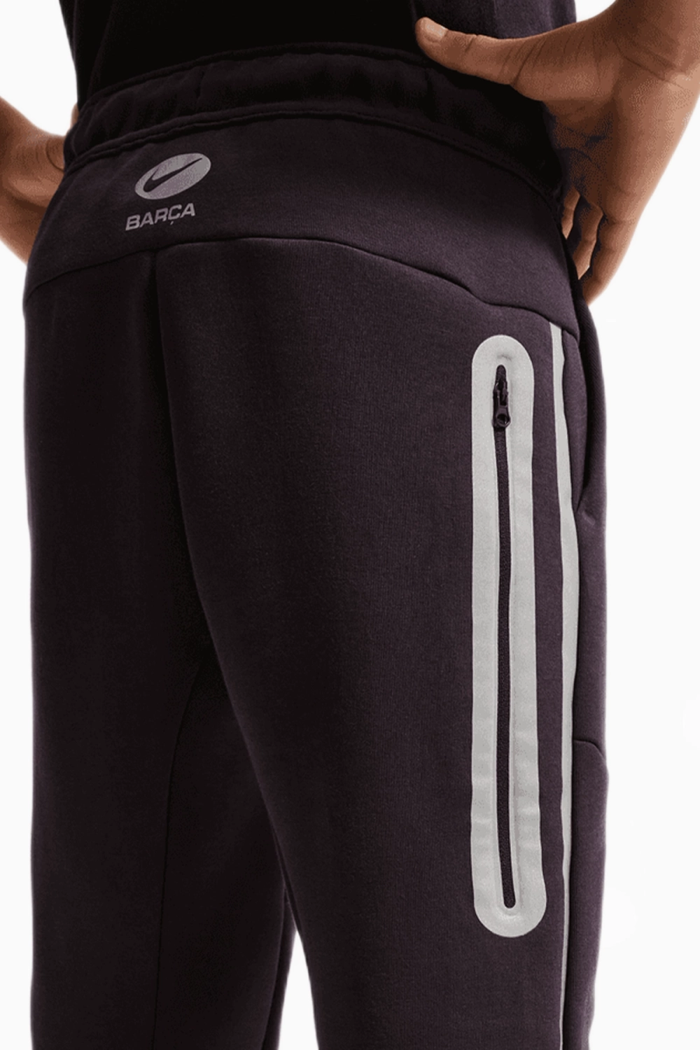Штаны Nike FC Barcelona 26/27 Tech Fleece Windrunner Junior - бордовый