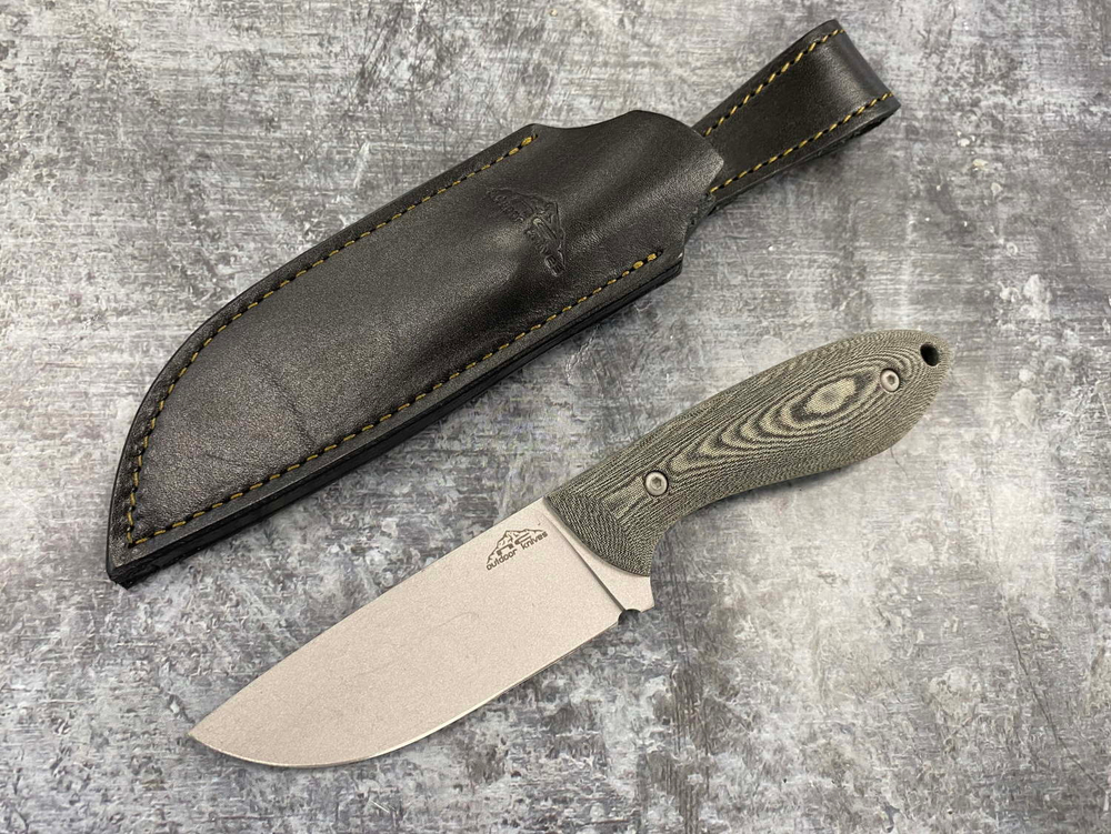Шкуросъёмный нож Crony, X105, s/w, N.C. Custom, NCC040