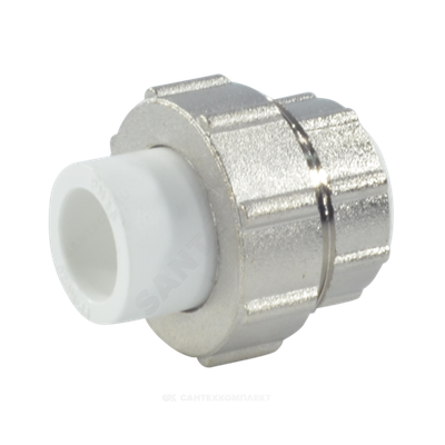 Муфта PP-R разъемная белая Дн 32 VALFEX 11157032