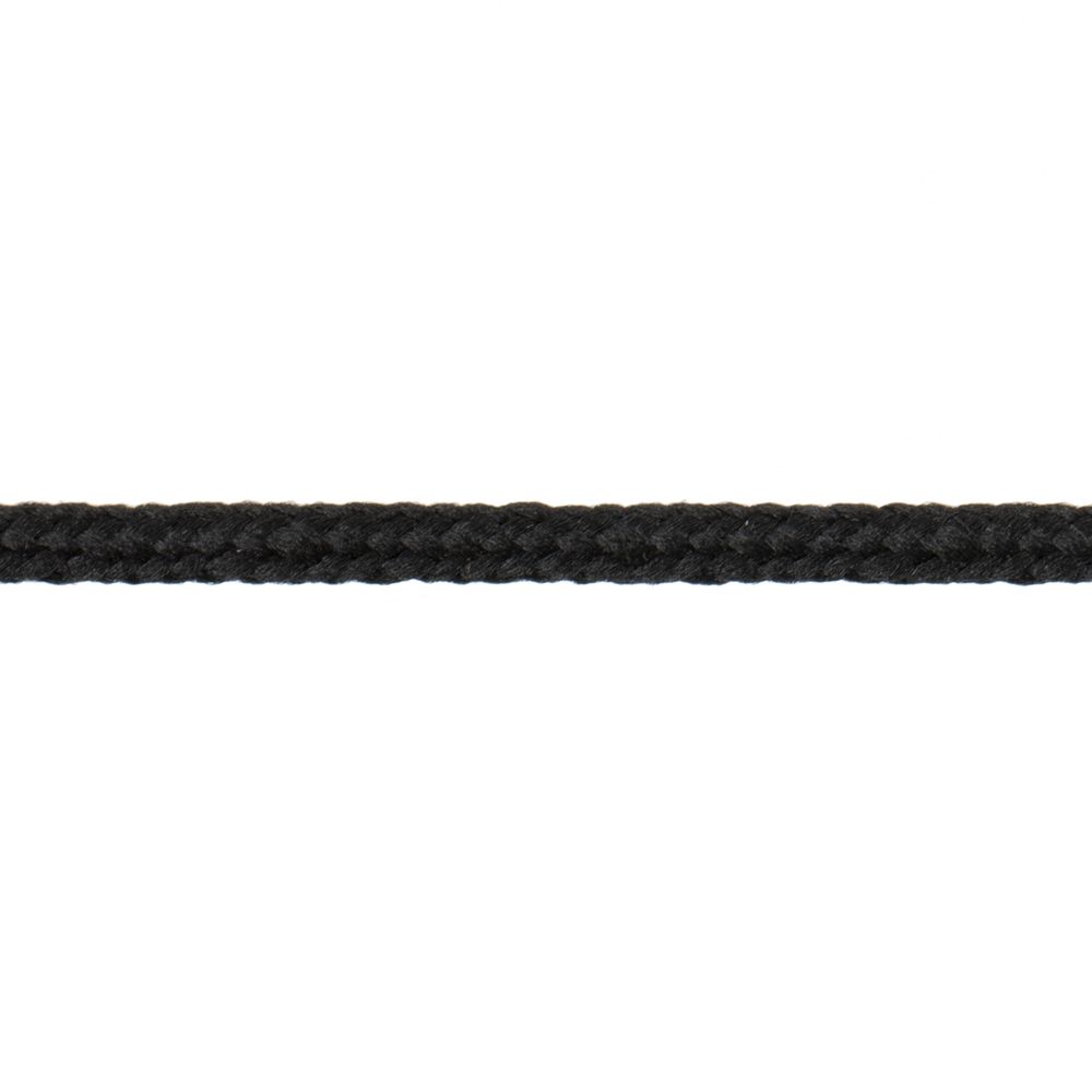 Шнур для мокасин ⌀1.5 мм, 100 м, чёрный, Gamma Т- 00