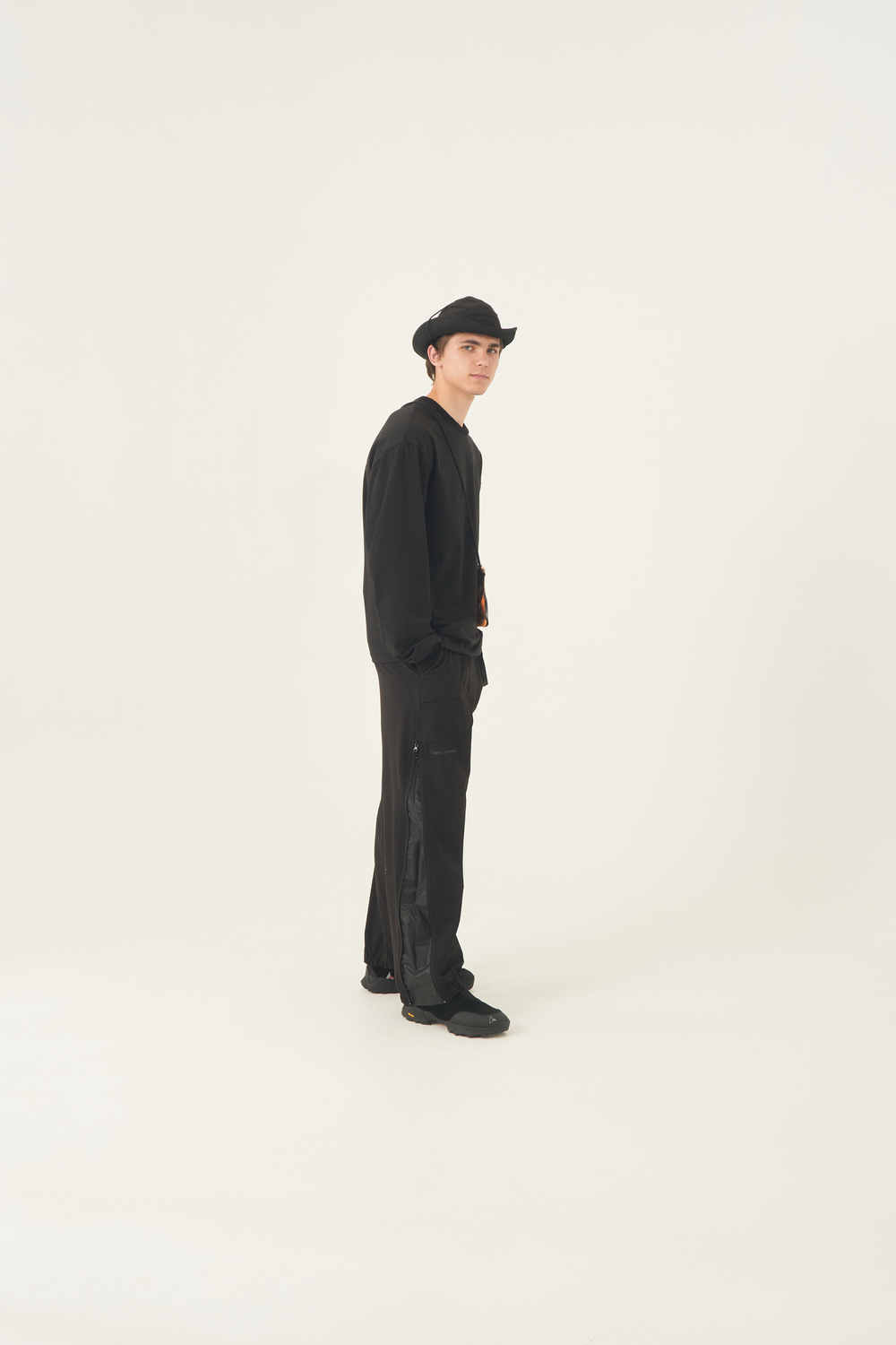 Лонгслив Called a Garment Peachskin "Black"