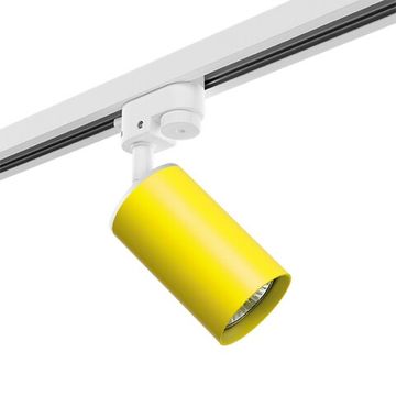 Трековый светильник однофазный 1*GU10 R1T433 желтый Rullo Lightstar