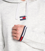 Худи badge Tommy Jeans - серый(DM0DM15067)