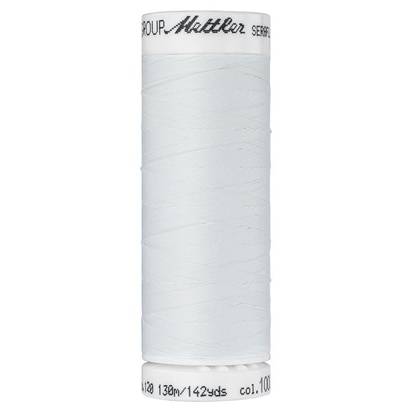 Нитки для эластичных тканей Mettler Seraflex 120 (130 м), 5 кат. | цв. 1000