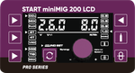 START miniMIG 200 LCD Сварочный полуавтомат 2W202L