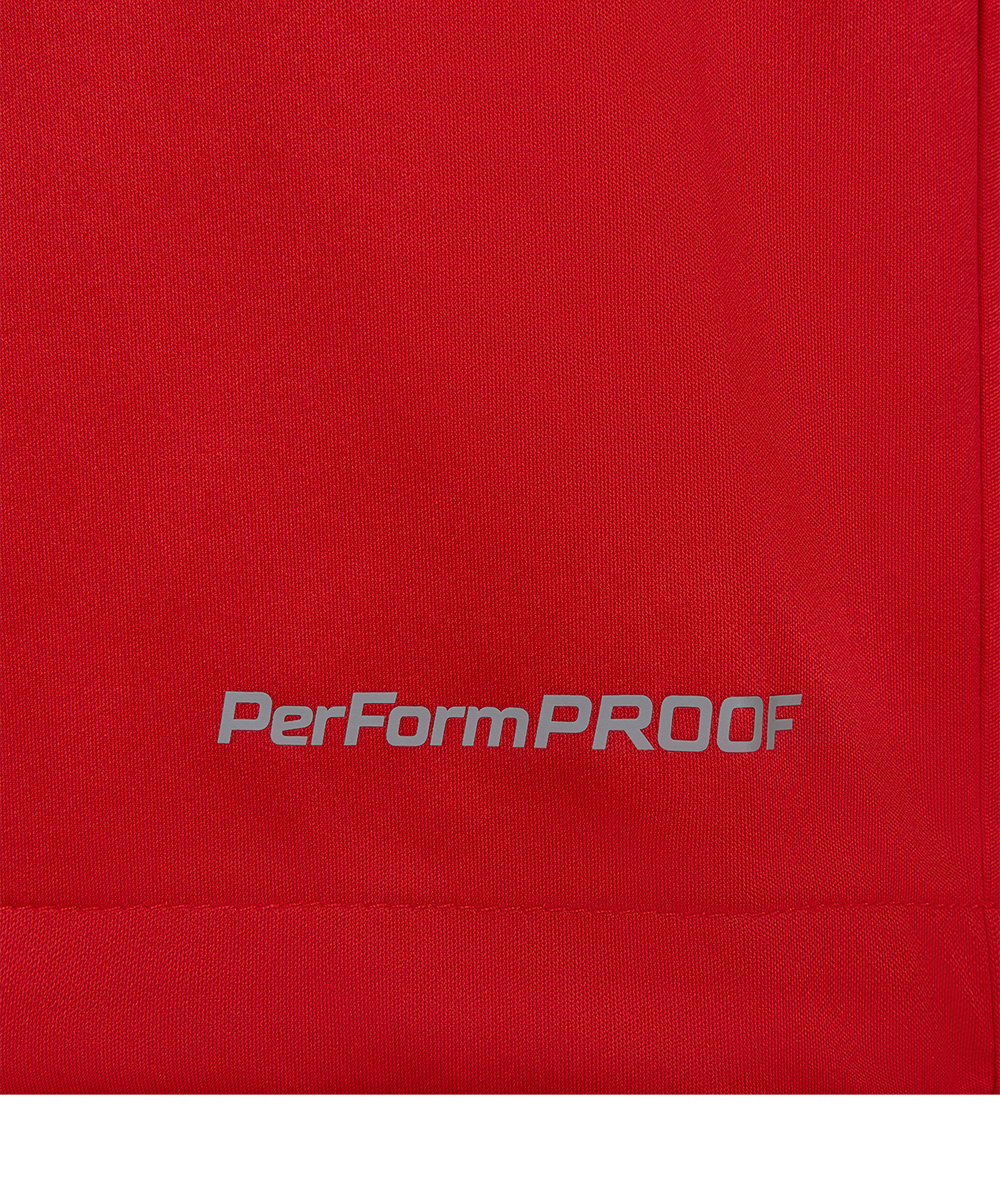 Джемпер ветрозащитный Jögel PREMIER PerFormPROOF Spartak 1/4 Zip Wind Top-K, красный