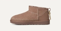 UGG Угги Classic Ultra Mini Biarritz, рыжевато-коричневый