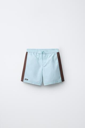 ZARA X PUKAS UKAS SURF С ЦВЕТНЫМИ БЛОКАМИ, СИНИЙ