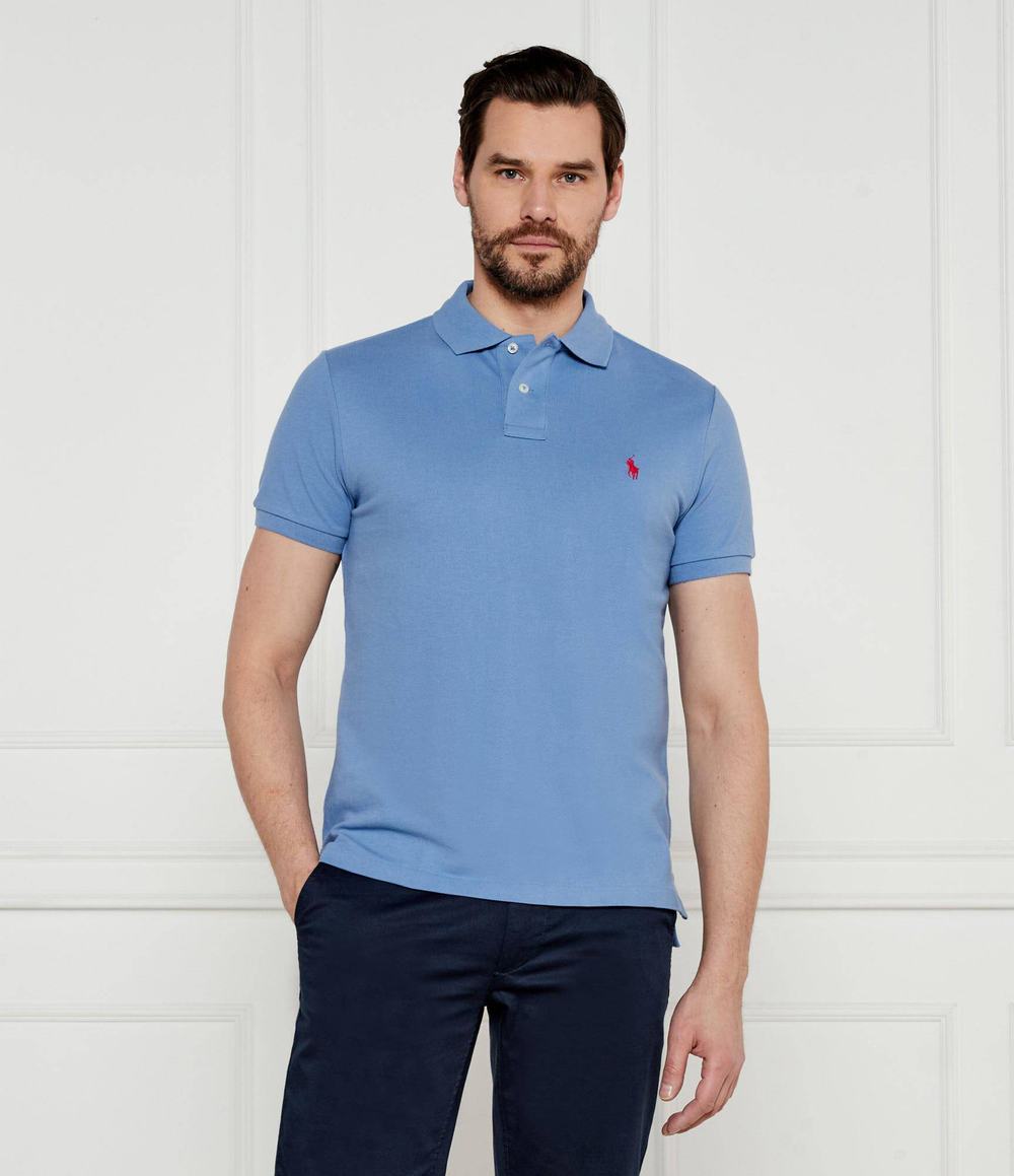 Поло POLO RALPH LAUREN - голубой(710680784)