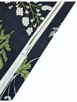 Постельное белье "Botany" семейное   наволочки 50х70 2шт Простынь на резинке 160х200 см  Пододеяльник 145х215 см(2шт)  Сказка сатин