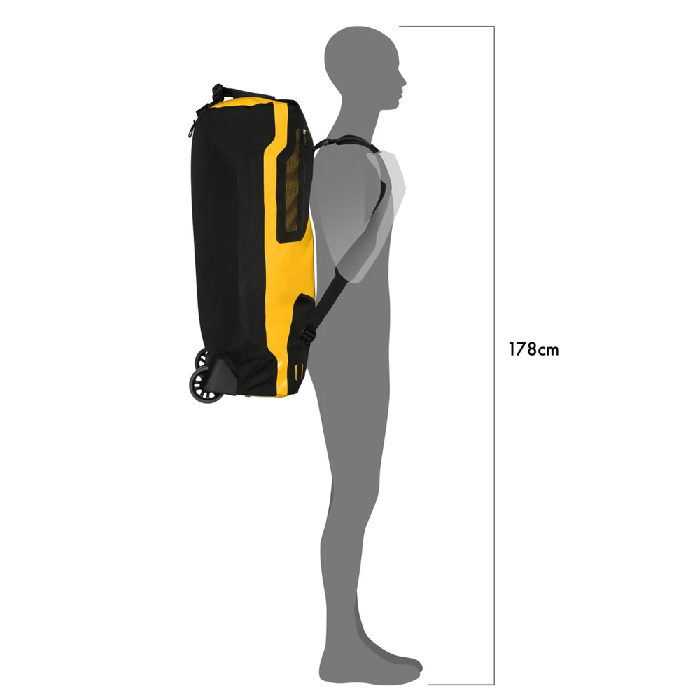 Баул на колёсах Ortlieb Duffle RS 85л Sunyellow/Black