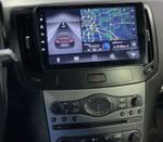 Магнитола для Infiniti G25, G35, G37, Nissan Skyline V36 2006-2013 (поддержка Bose) - Kuberg QLed, Android 14, TS105, Быстрейшая, CarPlay, SIM-слот