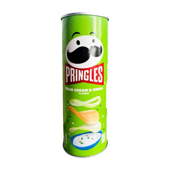 Чипсы Pringles Sour Cream & Onion со вкусом сметаны и лука, 110 г (Китай)