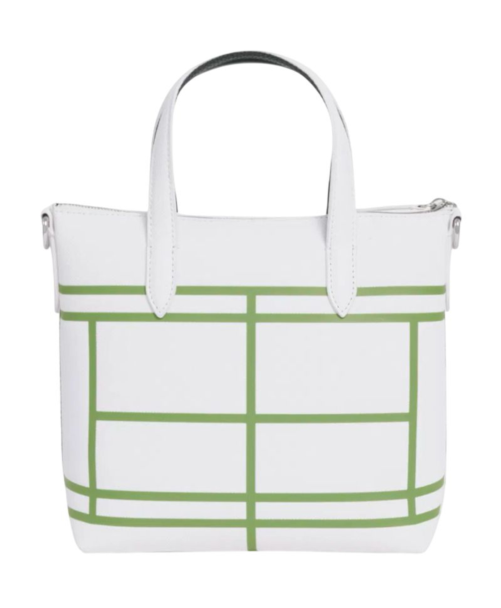Сумка спортивная Lacoste Mini Anna Reversible Zipped Tote - white