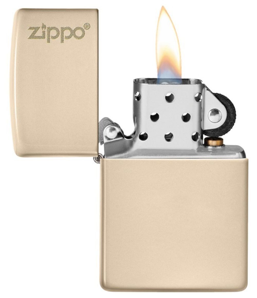 Зажигалка Zippo Classic Flat Sand Logo Zippo (49453ZL) 3
