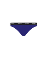 Стринги 3 пары Hugo Bodywear - фиолетовый(50480150)