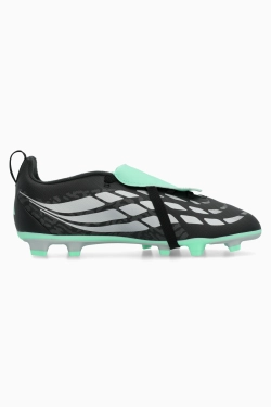 Бутсы adidas Predator Club FT Elastic Laces FG/MG Junior - черный