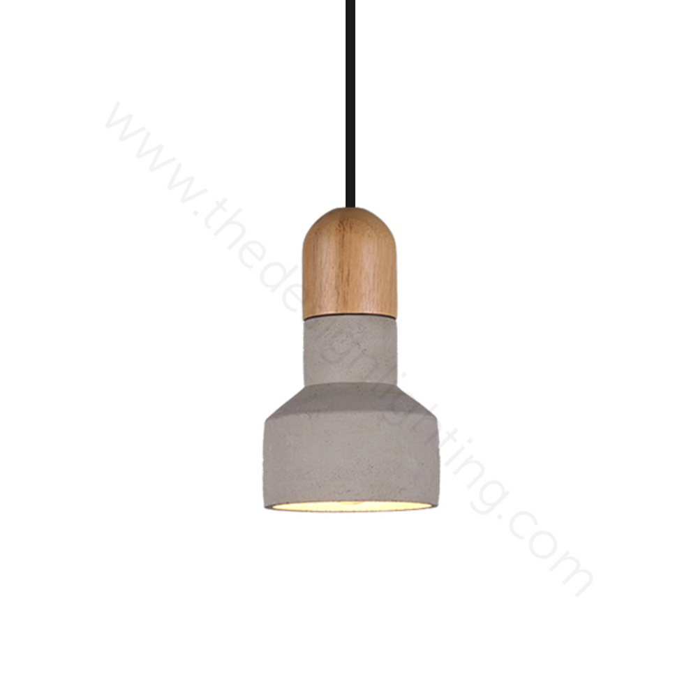 Pendant design lamp  QIE BAMBOO by Bentu Design (Grey)