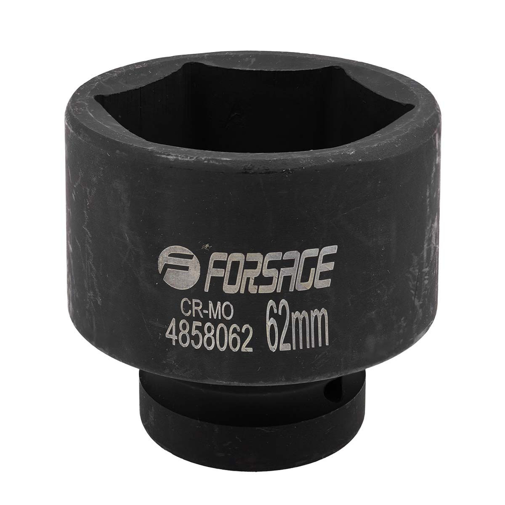 Головка ударная 1'', 62мм (6гр.) Forsage F-4858062