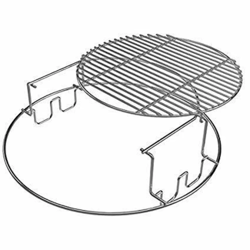 Решетка стальная мультиуровневая для гриля L (Big Green Egg)