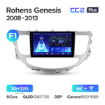 Teyes CC2 Plus 9" для Hyundai Rohens Genesis 2008-2013