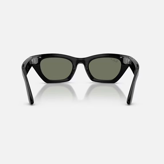 Умные очки Ray-Ban Meta Gen 3 Zena Shiny Black / Green Polarized