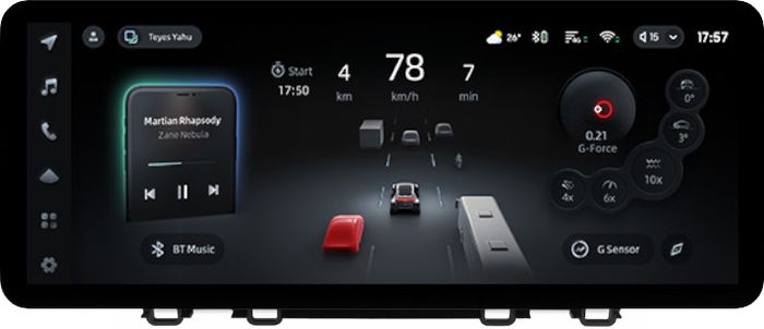 Магнитола для Honda CR-V 5 2017-2022 - Teyes CC4PRO монитор 12.3" 2K QLED + рамка 9, Android 13, Быстрейшая, Snapdragon 778G, ИИ, CarPlay, DSP, 4G SIM-слот