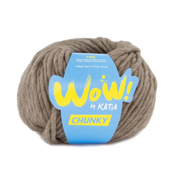 Пряжа Katia (Катя) Wow-Chunky / уп.10 мот. по 100 г, 75 м, K004
