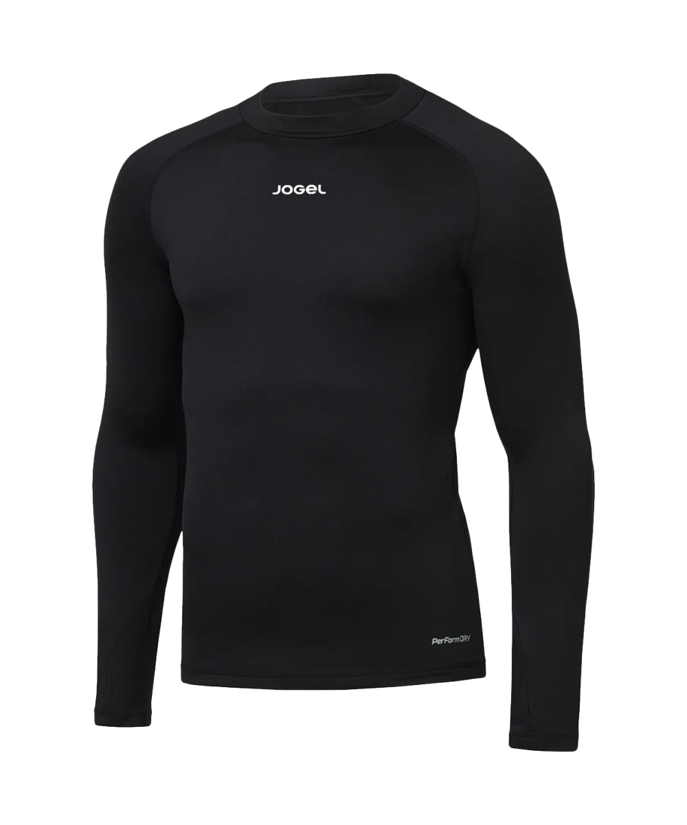 Джемпер компрессионный утепленный Jogel CAMP 2 PerFormDRY Baselayer Top Warm, черный 99