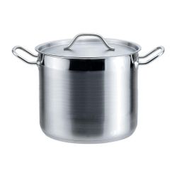 Кастрюля 11 л 26*21 см EcoLine с крышкой нерж. 18/0 ИНДУКЦИЯ P.L. Proff Cuisine