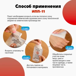 Индивидуальный противохимический пакет ИПП-11(СТС)