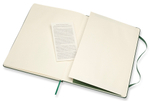 Блокнот Moleskine Classic (QP090K15) 19х25 см, 192стр. в линейку, твердая обложка, зеленый