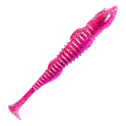 Приманка ZUB-ROCKER  90мм(3,5")-5шт, (цвет 130) маджента с блестками