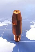 340P101069 Наконечник контактный ECu Ø1,0 мм., M6x28,0 мм., для сварочных горелок MIG/MAG TBi