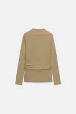 ТРИКОТАЖНЫЙ ЖАКЕТ НА ЗАПÁХЕ — ZARA