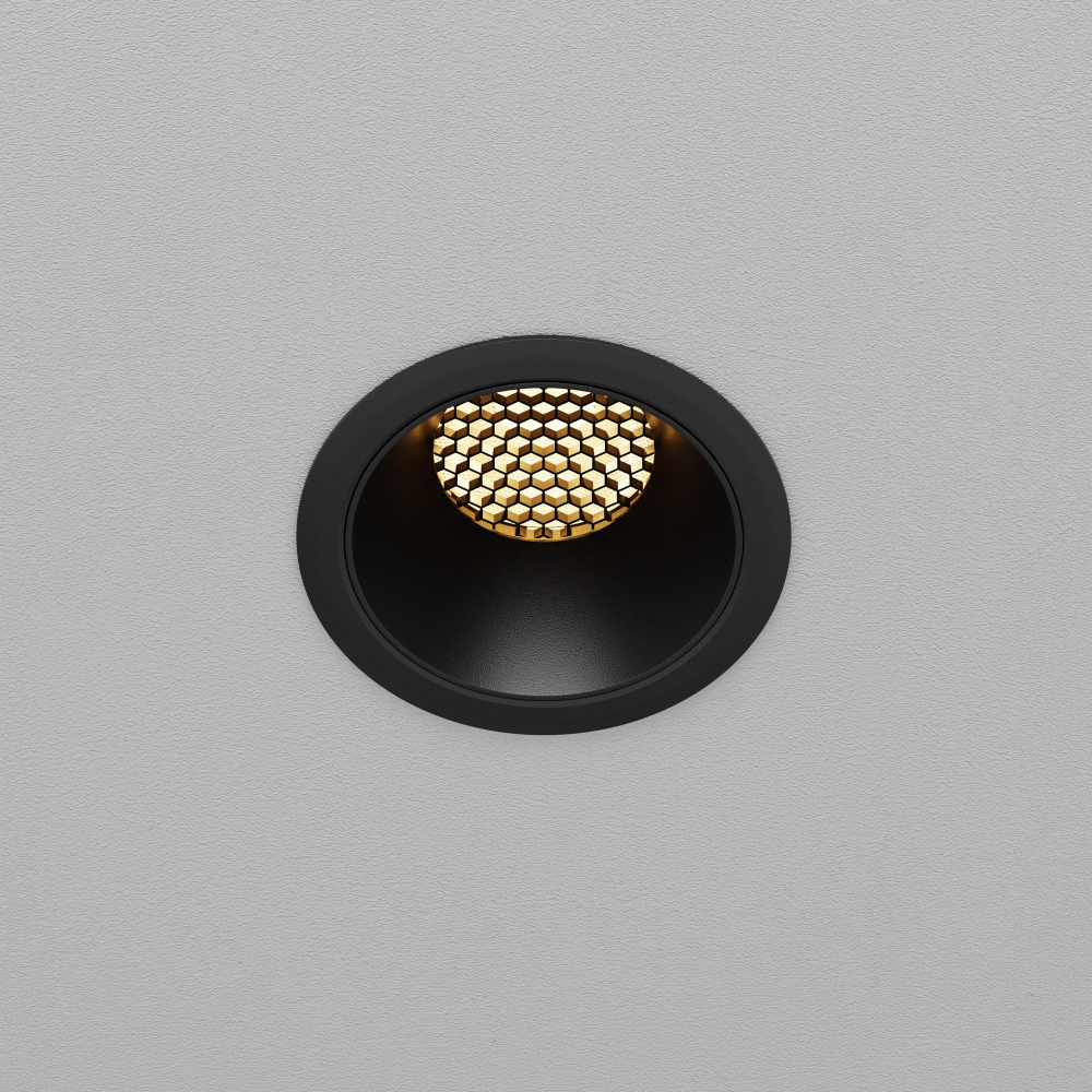 Встраиваемый светодиодный светильник Maytoni Dip DL115-10W-3K-B