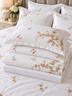 Gelin Home КПБ 6 пр. DENIZ бежевый цвет пододеяльник 200*220, простынь 240*260, наволочки 50*70 2шт, декоративные наволочки 50*70 2шт GLNN599 — фото 5