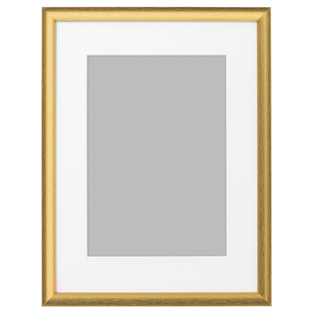 IKEA SILVERHÖJDEN  (ИКЕА СИЛВЕРХЁЙДЕН)  -  Рамка - золотистый цвет 30х40 см