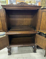 Старинная тумба шкафчик Ренессанс