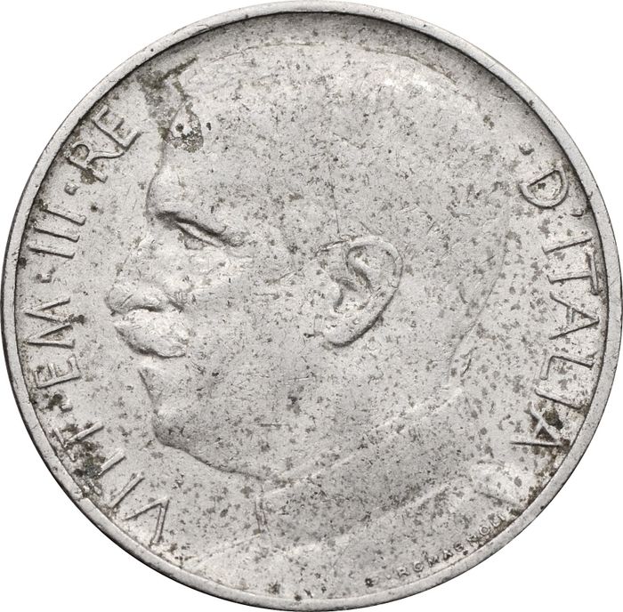 50 чентезимо 1920 Италия (Гладкий гурт)