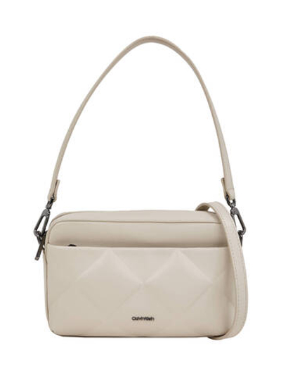 Сумка-мессенджер DIAMOND QUILT Calvin Klein - бежевый(K60K612907)