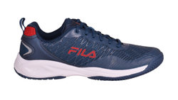 Женские теннисные кроссовки Fila TPW Cross Court W - peacoat blue/red