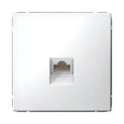 Розетка компьютерная RJ45, Cat 5e Systeme Electric ArtGallery Белый GAL000183