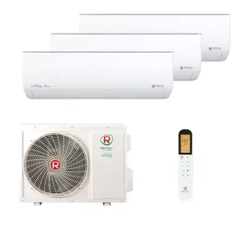Мульти сплит система Royal Clima на 3 комнаты (25+25+25 кв.м) серия Gloria