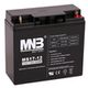 Аккумулятор для ИБП MNB MS17-12 (12V 17Ah / 12В 17Ач) - фото 4