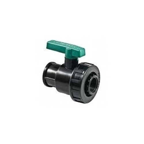 Кран шаровый ПНД переходный 3/4" х 3/4"