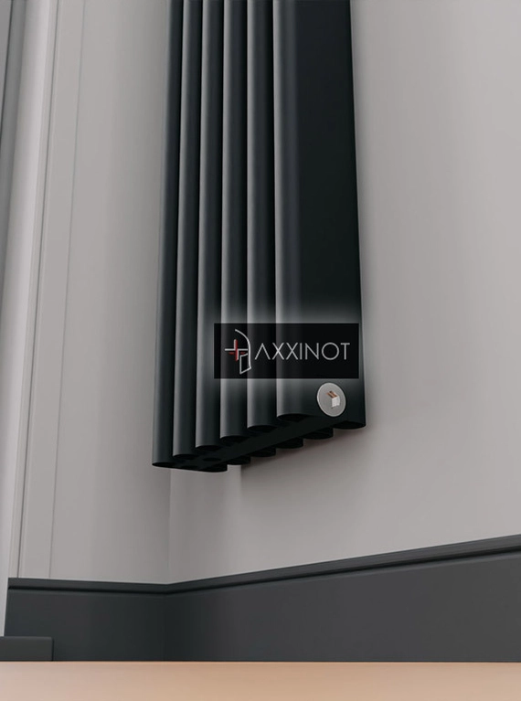 Axxinot Bramer V 2500 - вертикальный алюминиевый радиатор высотой 2530 мм