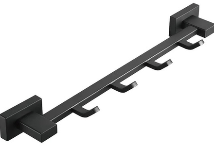 Планка с 4-я крючками BELZ B90315-4, черный